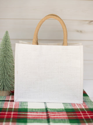 Jingle All The Way Holiday Gift Tote