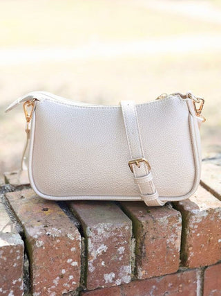 Joan Crossbody Bag - Cream