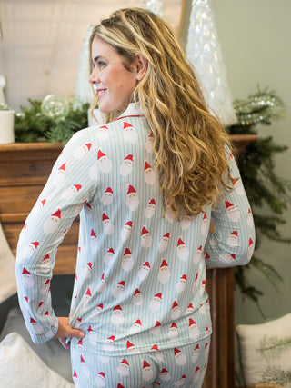 Jolly Santa Long Sleeve Sleep Shirt