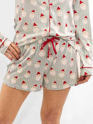 Jolly Santa Sleep Shorts