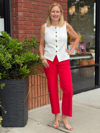 Kut from the Kloth Meg Denim - Tomato