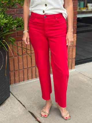 Kut from the Kloth Meg Denim - Tomato