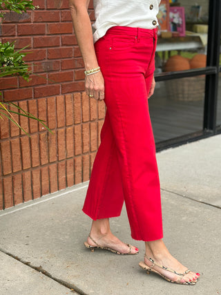 Kut from the Kloth Meg Denim - Tomato