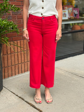 Kut from the Kloth Meg Denim - Tomato