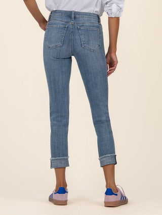 Kut from the Kloth Amy Crop Denim - Gained