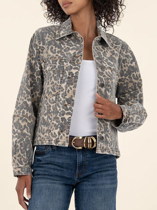 leopard print jacket