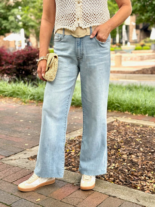 Kut From The Kloth Charlotte High Rise Culotte Denim