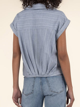 Kut from the Kloth Gaia Top - Grey