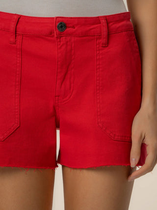 Kut From The Kloth Jane Short - Tomato