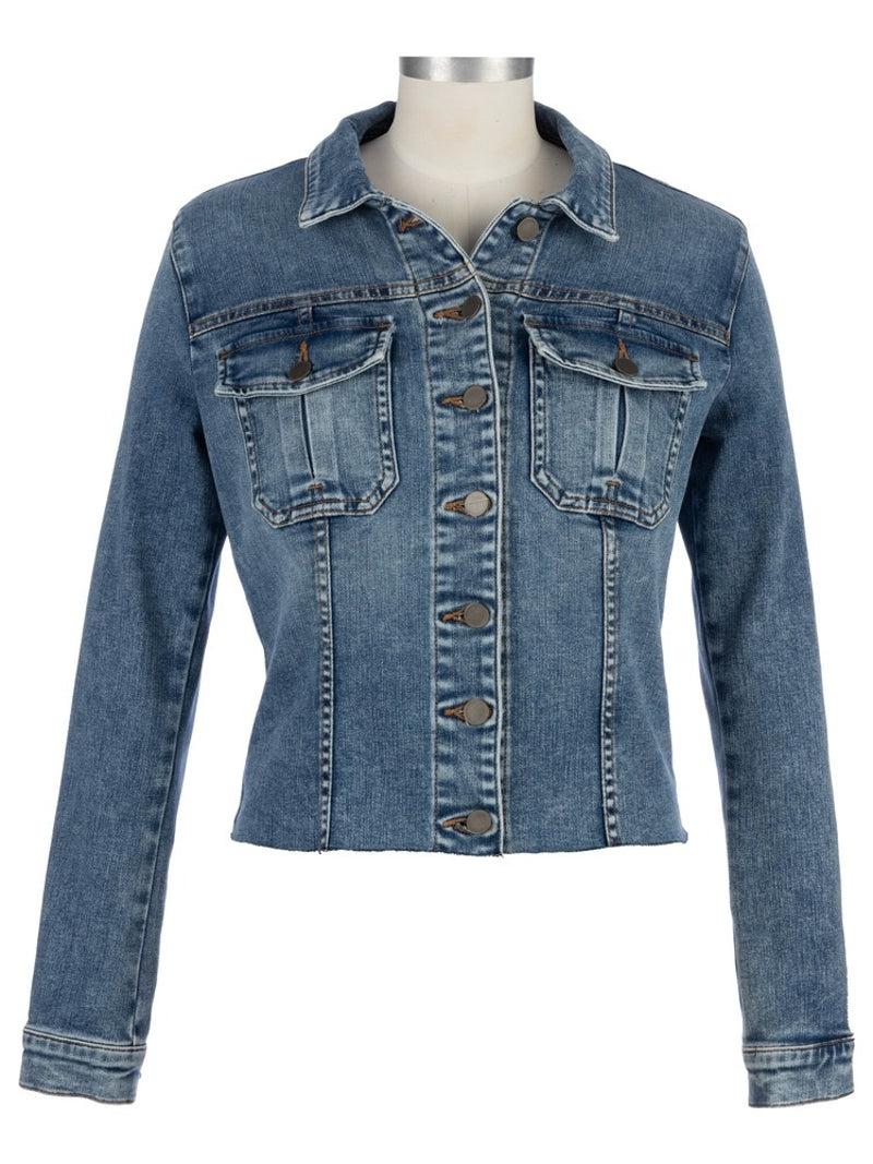 Kut From The Kloth Kara Denim Jacket Dearly All Inspired Boutiques