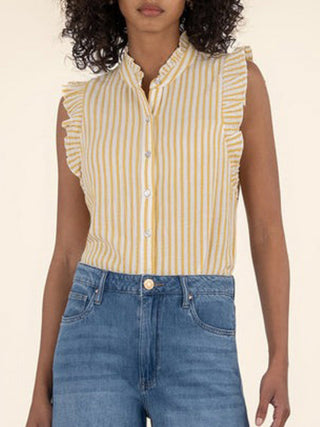 Kut from the Kloth Katara Top - Yellow