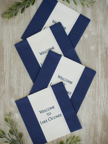 Lake Oconee Cocktail Napkins