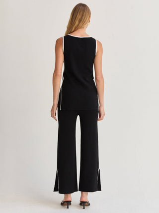 Lenny Contrast Pop Set - Black/White