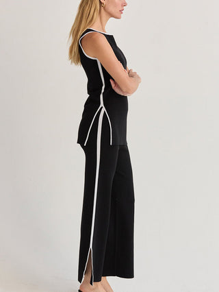 Lenny Contrast Pop Set - Black/White