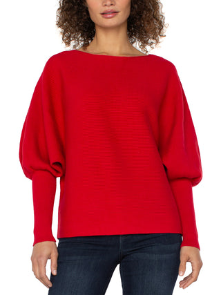 Liverpool Dolman Boat Neck Sweater