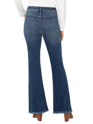 Liverpool Hannah Flare Denim - Sycamore