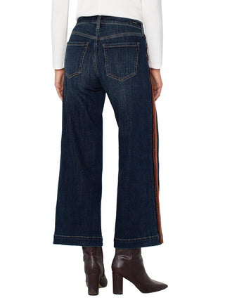 Liverpool Stride Denim with Velvet Trim - Eastmoor