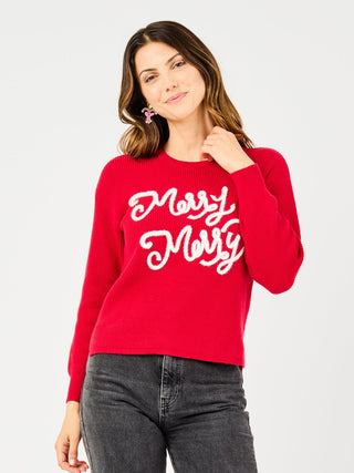 Logan Merry Merry Sweater - Red