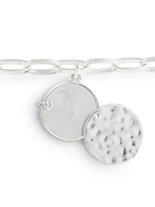 Love You Locket Bracelet - Silver