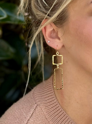 Marlo Drop Earring - Gold