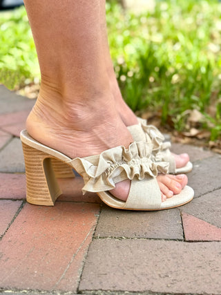 Matisse Pleasant Sandal - Natural Linen