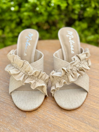 Matisse Pleasant Sandal - Natural Linen