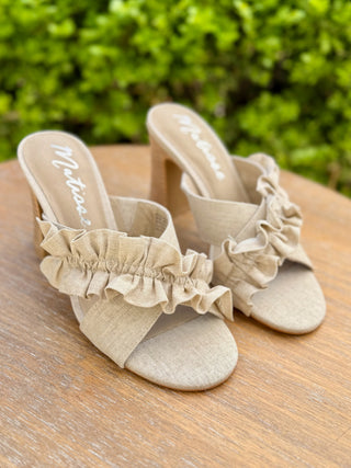 Matisse Pleasant Sandal - Natural Linen