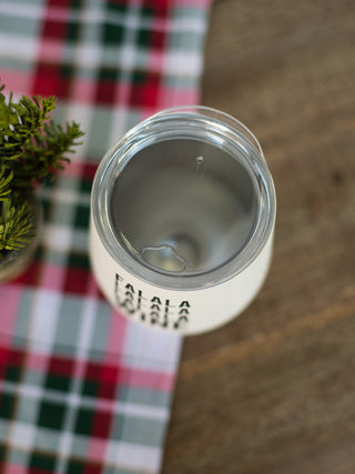Holiday Matte Wine Tumbler