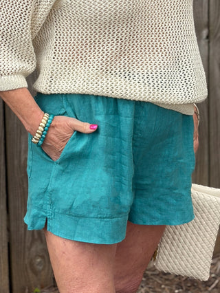 Milio Milano Linen Short - Capri