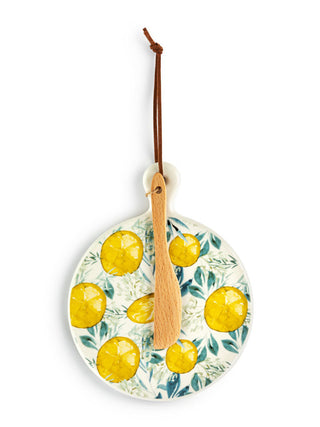 Mini Ceramic Serving Board - Lemon