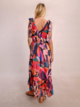 Molly Bracken Woven Dress - Multico Donna