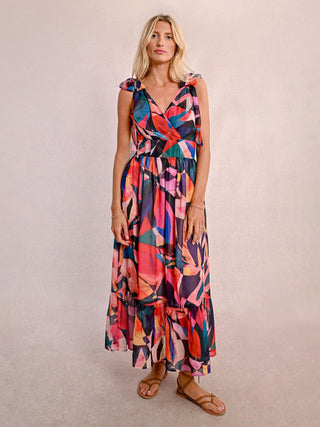 Molly Bracken Woven Dress - Multico Donna