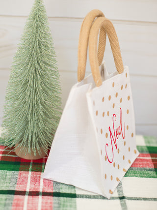 Noel Confetti Christmas Gift Tote Petite