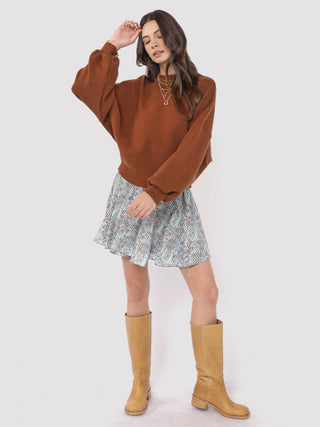 On a Stroll Dolman Top - Copper