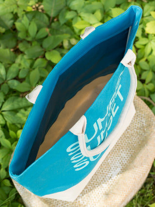 Our Summer Tote - Caribbean Blue