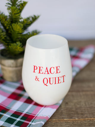Stemless Wine Glass Set of 2 - Peace Comfort