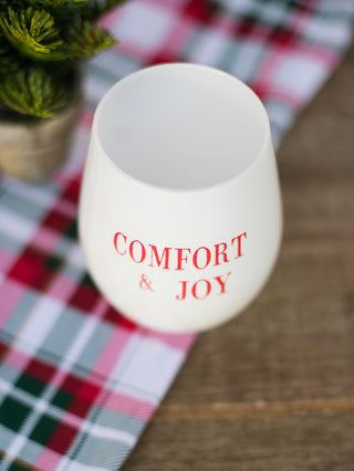 Stemless Wine Glass Set of 2 - Peace Comfort