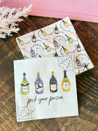 Pick Your Poison Cocktail Napkins