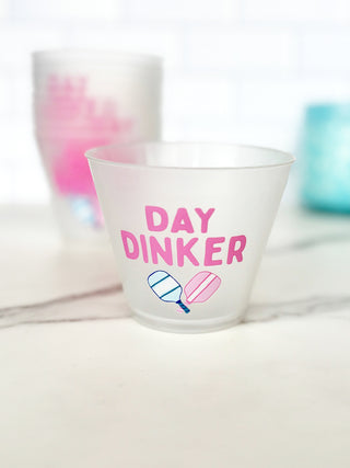 Pickleball Cup and Coaster Set