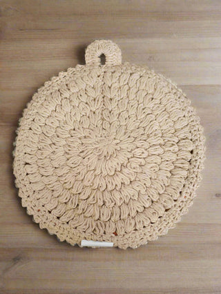 Pie Crochet Pot Holder