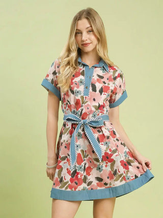 Polo Dress - Rose Mix