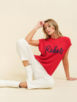 Pride & Ribbed Sleeveless Sweater - Rebels