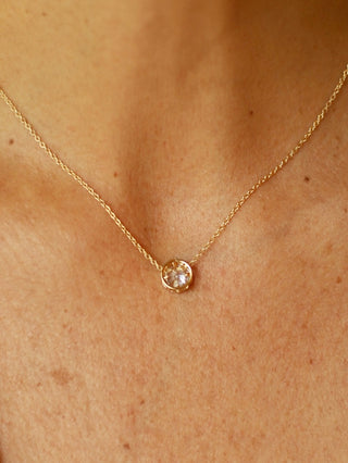 Proposal Necklace - Gold Round