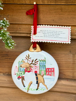 Reindeer Personality Ornament - Dancer