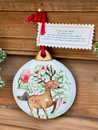 Reindeer Personality Ornament - Cupid