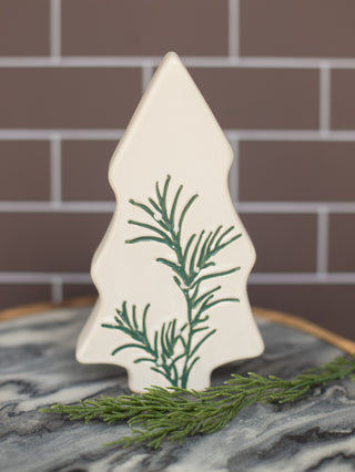 decorate with this handpainted ceramic remembrance tree in your home as christmas decor or give as a hostess gift