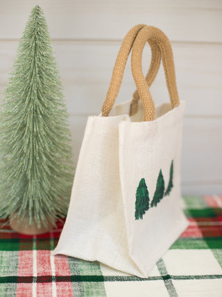 Royal Fir Christmas Gift Tote Petite
