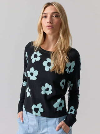 Sanctuary All Day Long Flower Sweater
