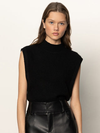 Sanctuary City Shell Sweater - Black