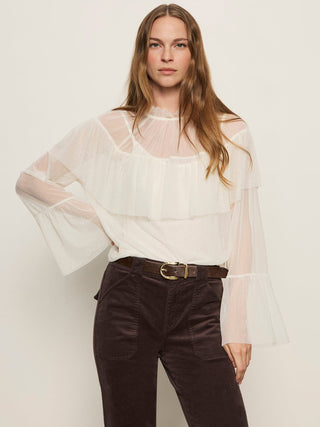 Sanctuary Ethereal Blouse - Chalk
